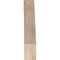 Ekena Millwork 5 1/2"W x 24"D x 30"H Balboa Smooth Knee Brace, Douglas Fir BRC06X24X30BOA00SDF - alternate 2